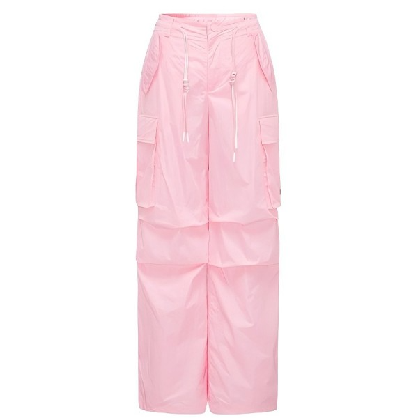 【商场同款】抽绳工装裤春季新款高腰设计感休闲裤Y102308190