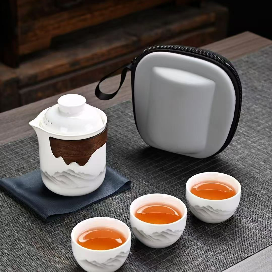 【闪购链接】YS539-山水旅行茶具