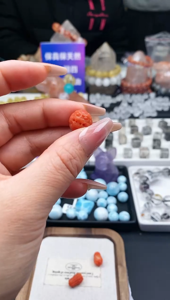 【闪购商品】南红玛瑙颈饰未镶嵌71a多样性发其一/2.15/1个