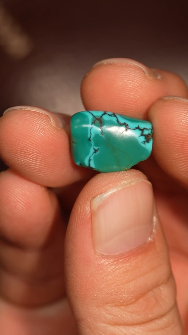 未镶嵌绿松石套链冲赛康胡子哥，DIY一187