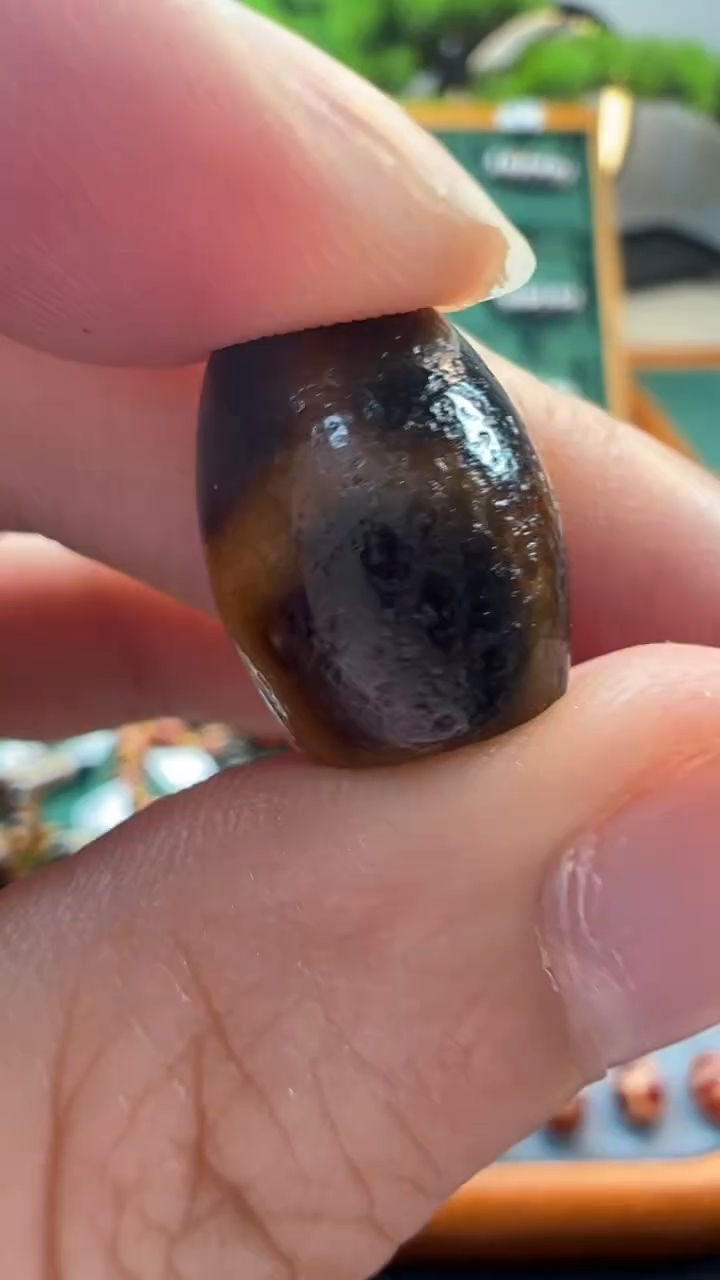 玛瑙/玉髓（覆膜）颈饰未镶嵌58.（微瑕随机发货）