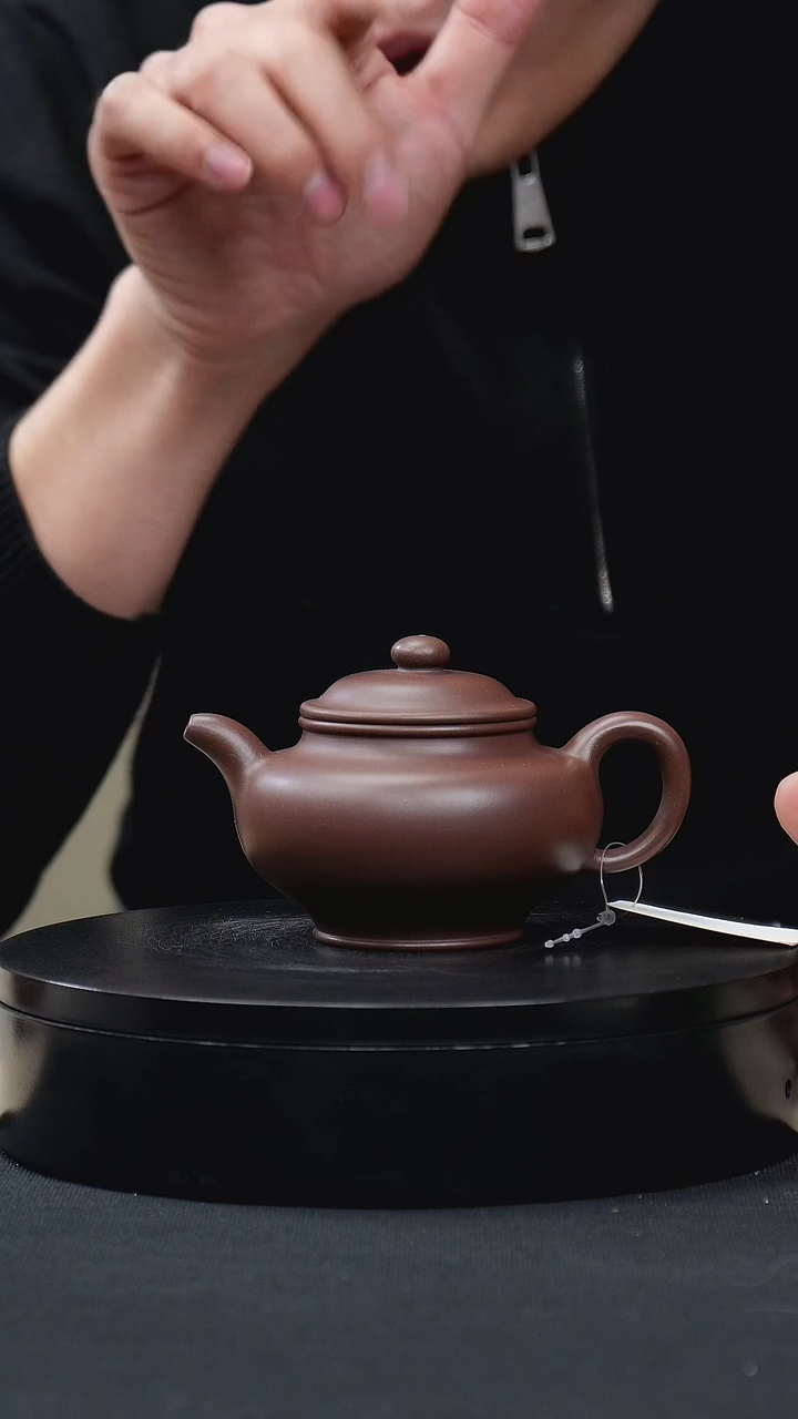 【闪购商品】紫砂茶壶081深井底槽清掇只手工紫砂壶