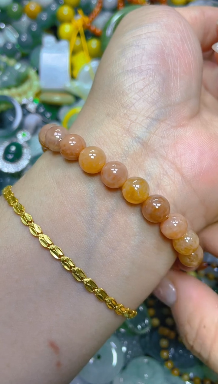 颈饰未镶嵌翡翠8MM