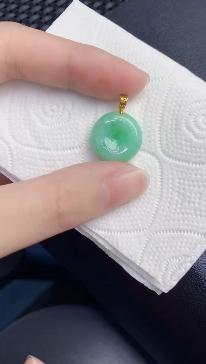 颈饰未镶嵌翡翠天然翡翠缅甸A货