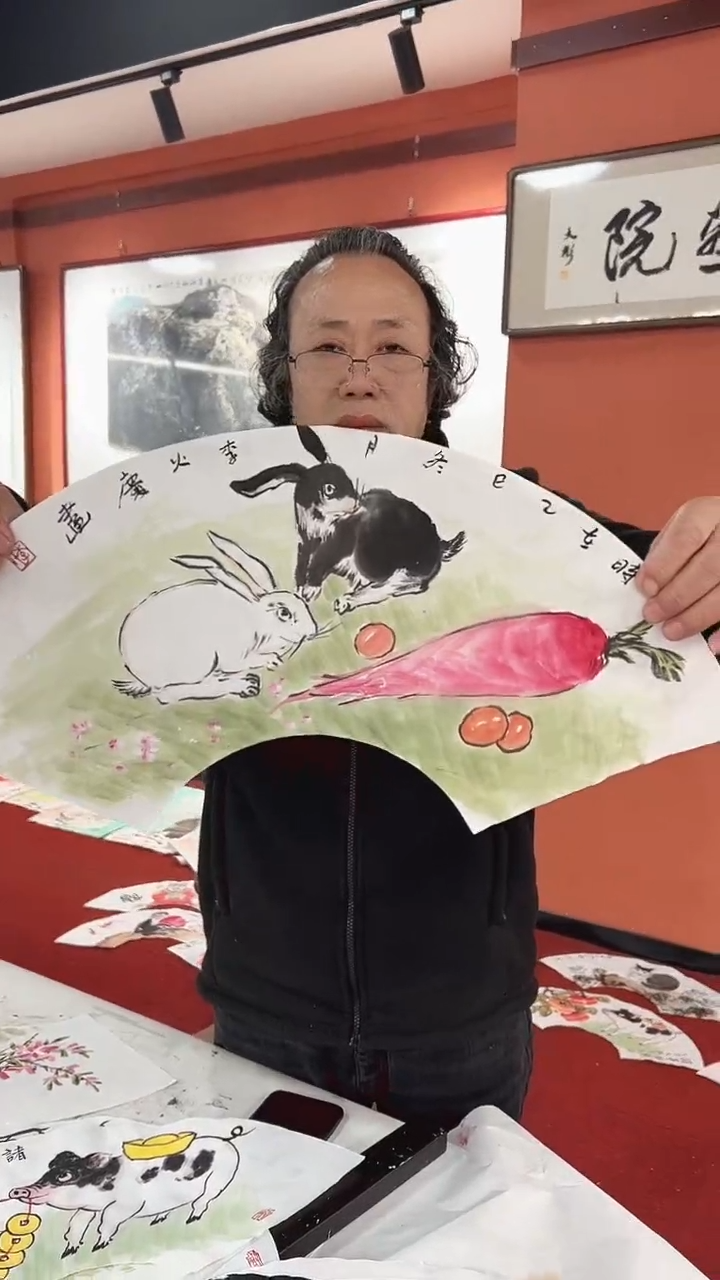 国画李火庆/国画/花鸟