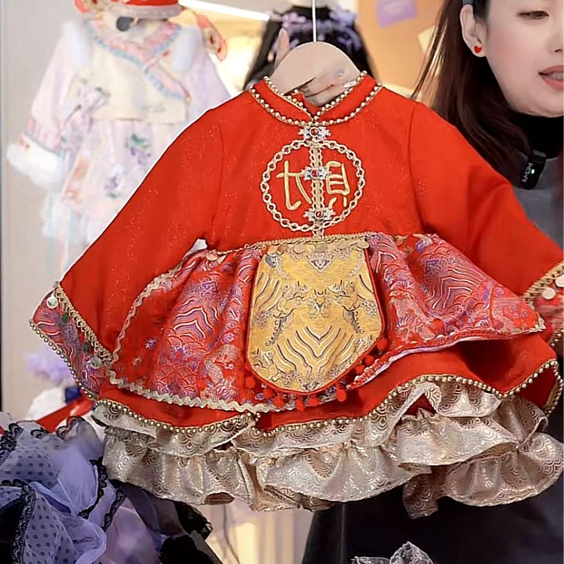 『小财神』洛丽塔汉服公主裙