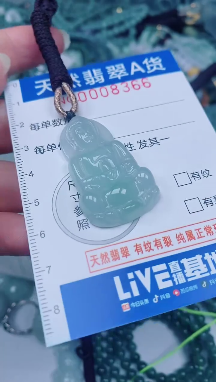 颈饰未镶嵌翡翠00008366