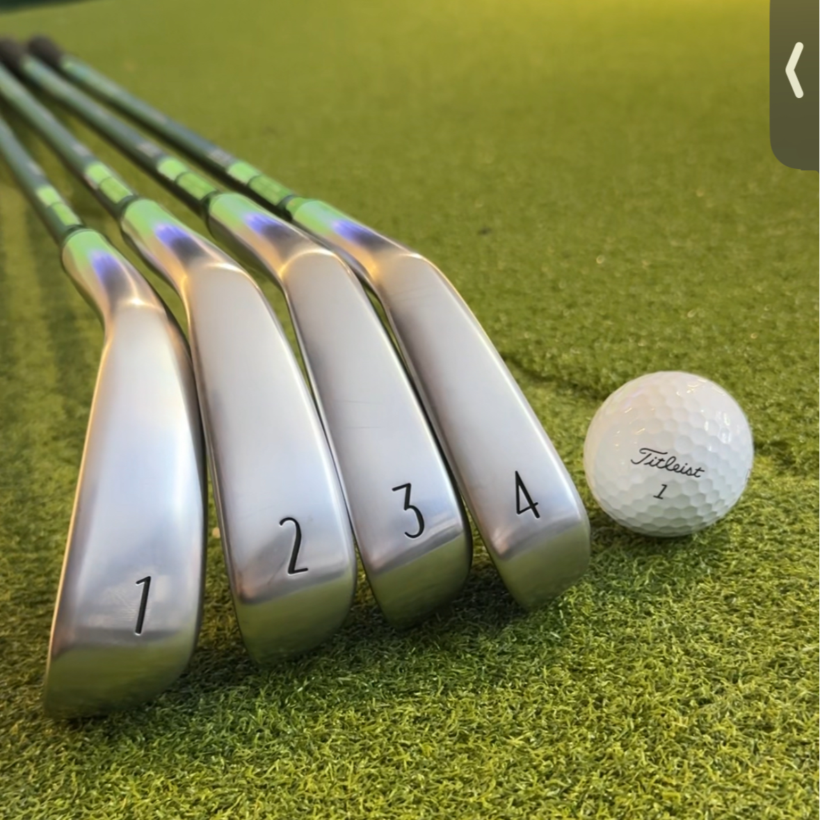 Titleist 25新款U505开球铁高尔夫球杆男士远距离铁杆长铁1铁2铁