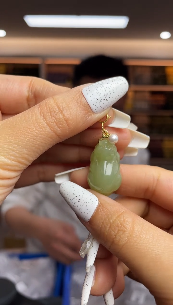 【闪购商品】和田玉·银S925镶嵌多样性发一件