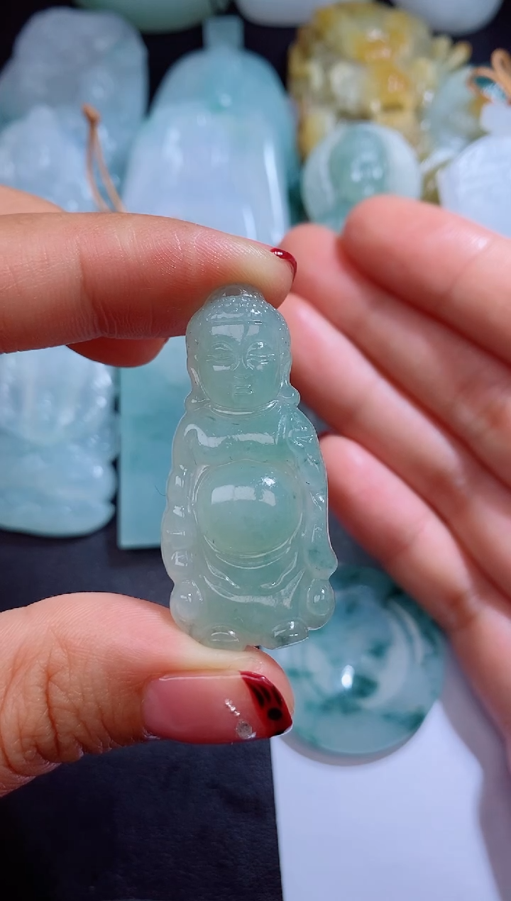 【闪购商品】定制翡翠未镶嵌毛货不支持退换付款后联系客服确认抛光