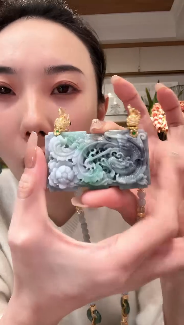 【闪购商品】翡翠颈饰未镶嵌国风