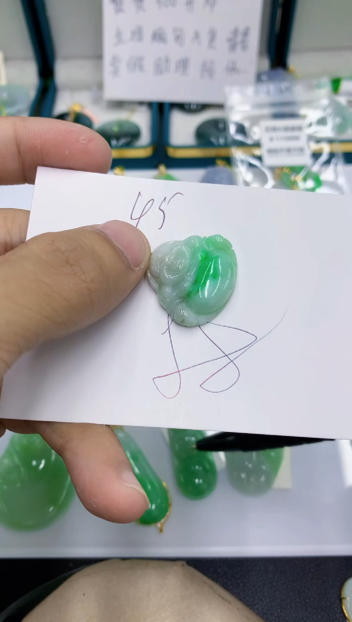 颈饰未镶嵌翡翠翡翠