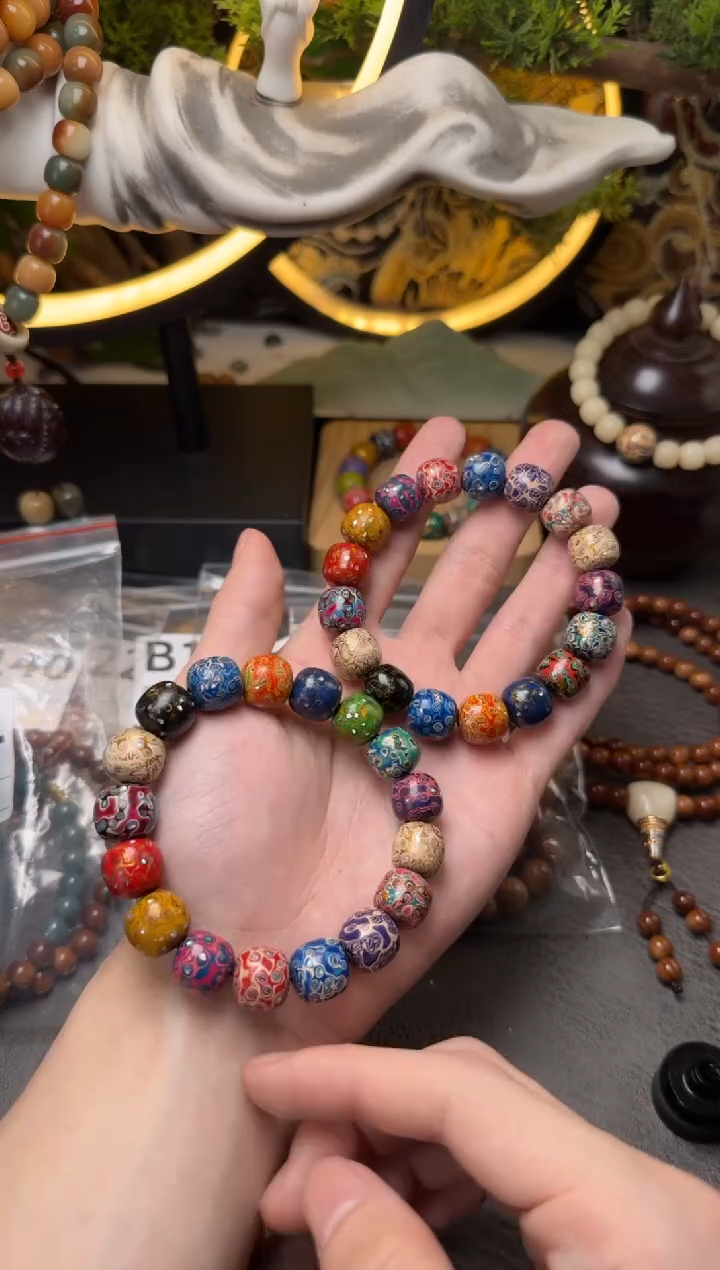 大漆工艺品手串/手链库克多宝12*13老型