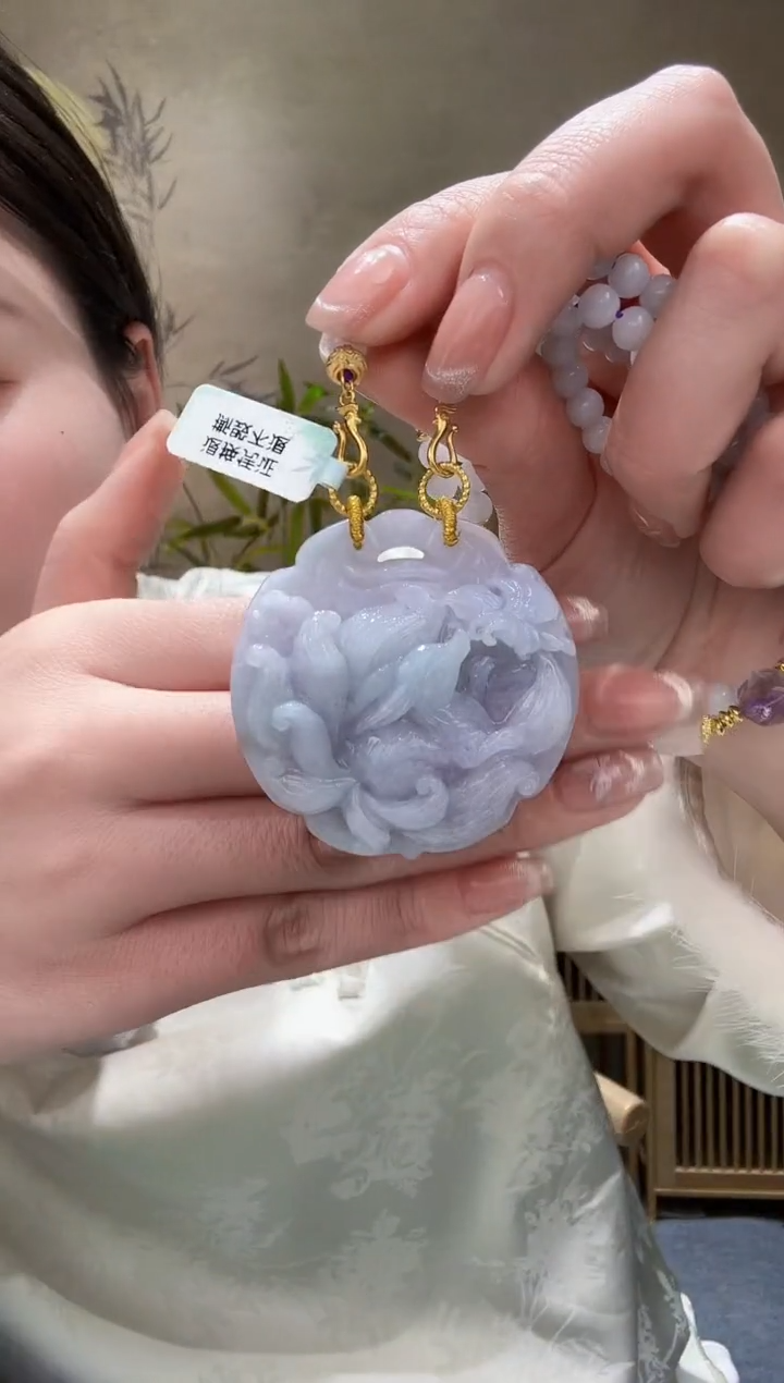 【闪购商品】翡翠颈饰未镶嵌吊坠