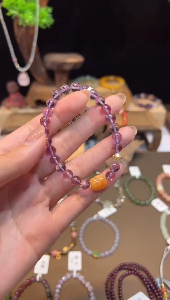 水晶手链未镶嵌手饰@@F5298