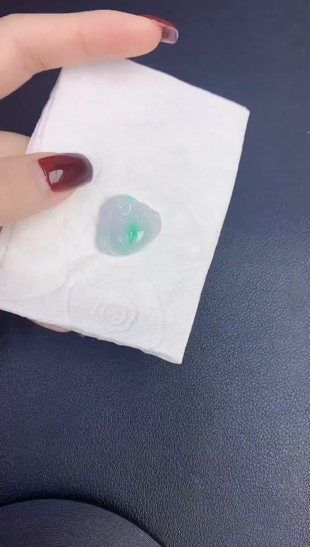 颈饰未镶嵌翡翠缅甸天然翡翠A货