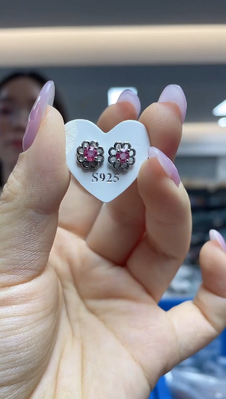 银S925镶嵌·托帕石（多样性发一件）