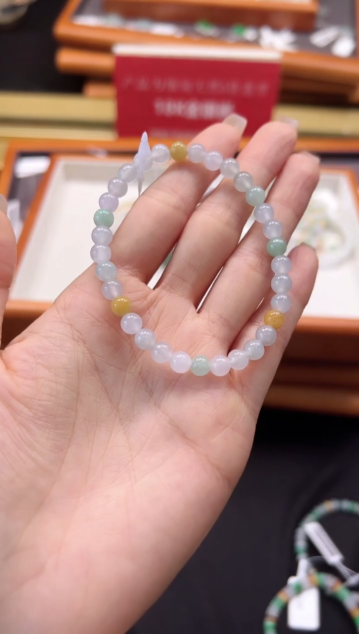未镶嵌翡翠手串DFZ0326-35