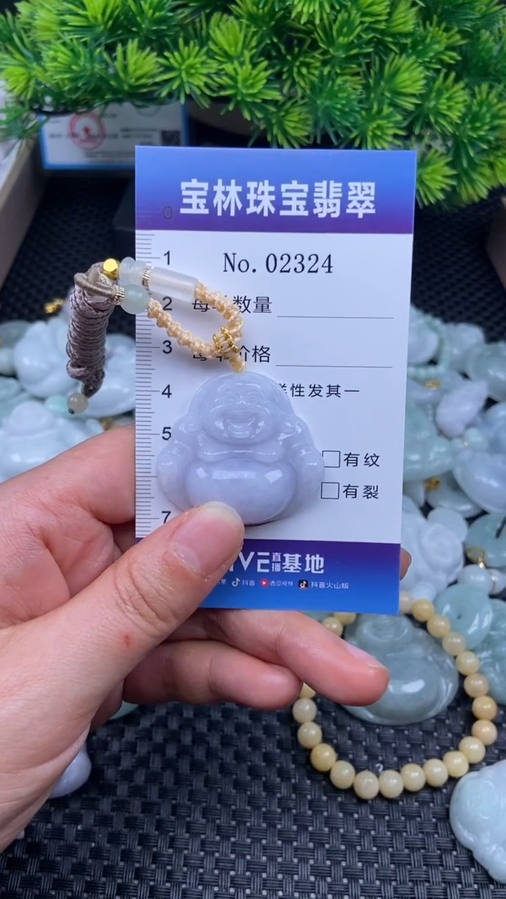 颈饰未镶嵌翡翠天然缅甸翡翠2324