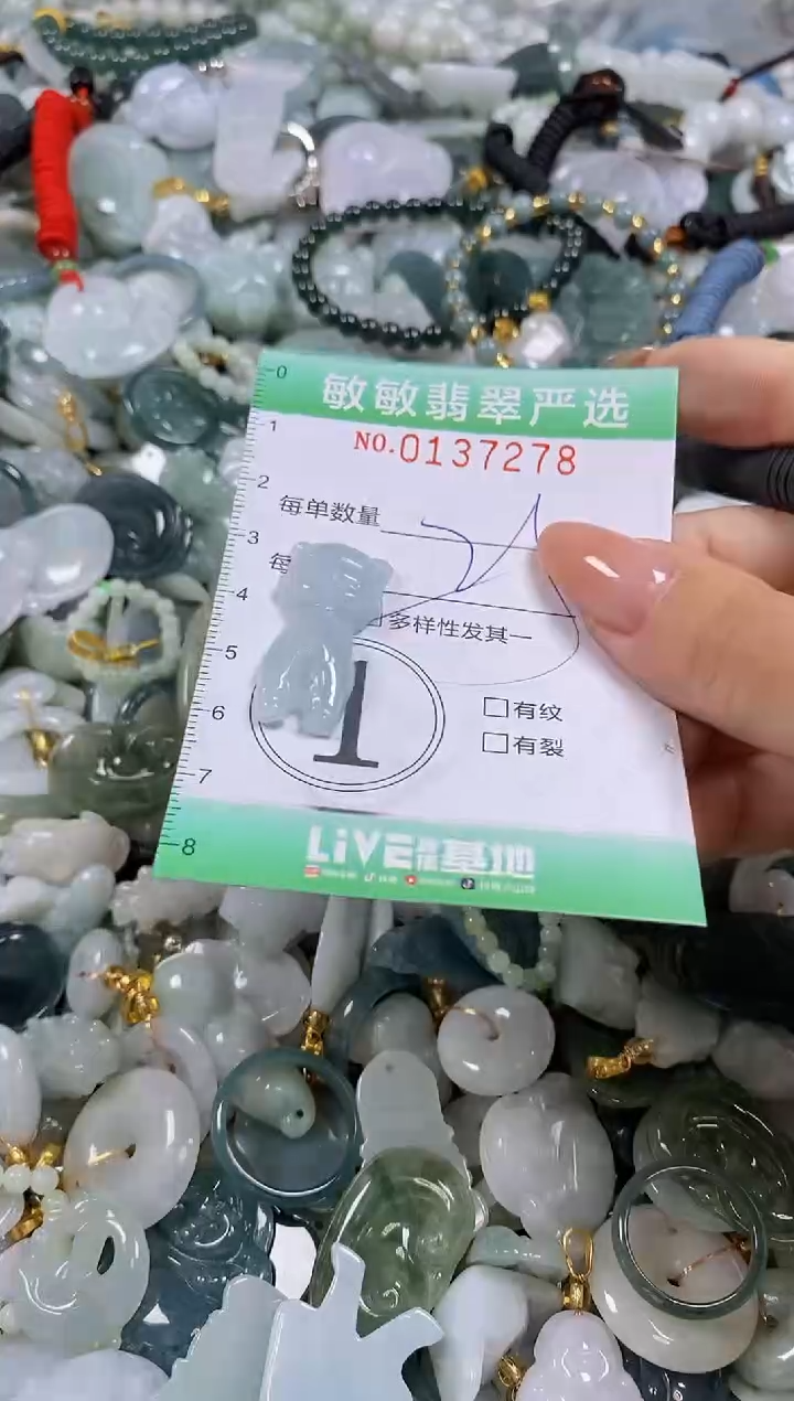 【闪购商品】翡翠颈饰未镶嵌闪购0137278多样性发其一