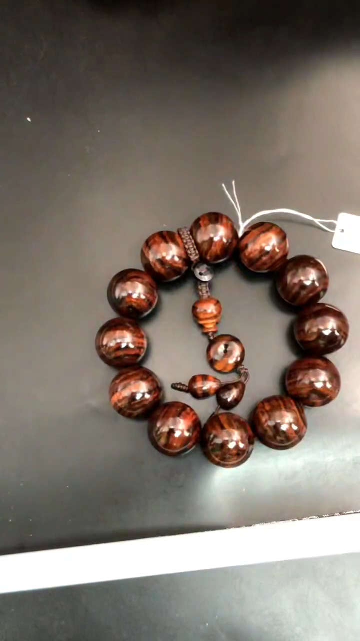 黄花梨/降香黄檀手串/手链海黄野紫油梨2,0精串