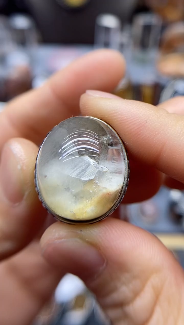 【闪购商品】水晶戒指银S925镶嵌水晶水晶