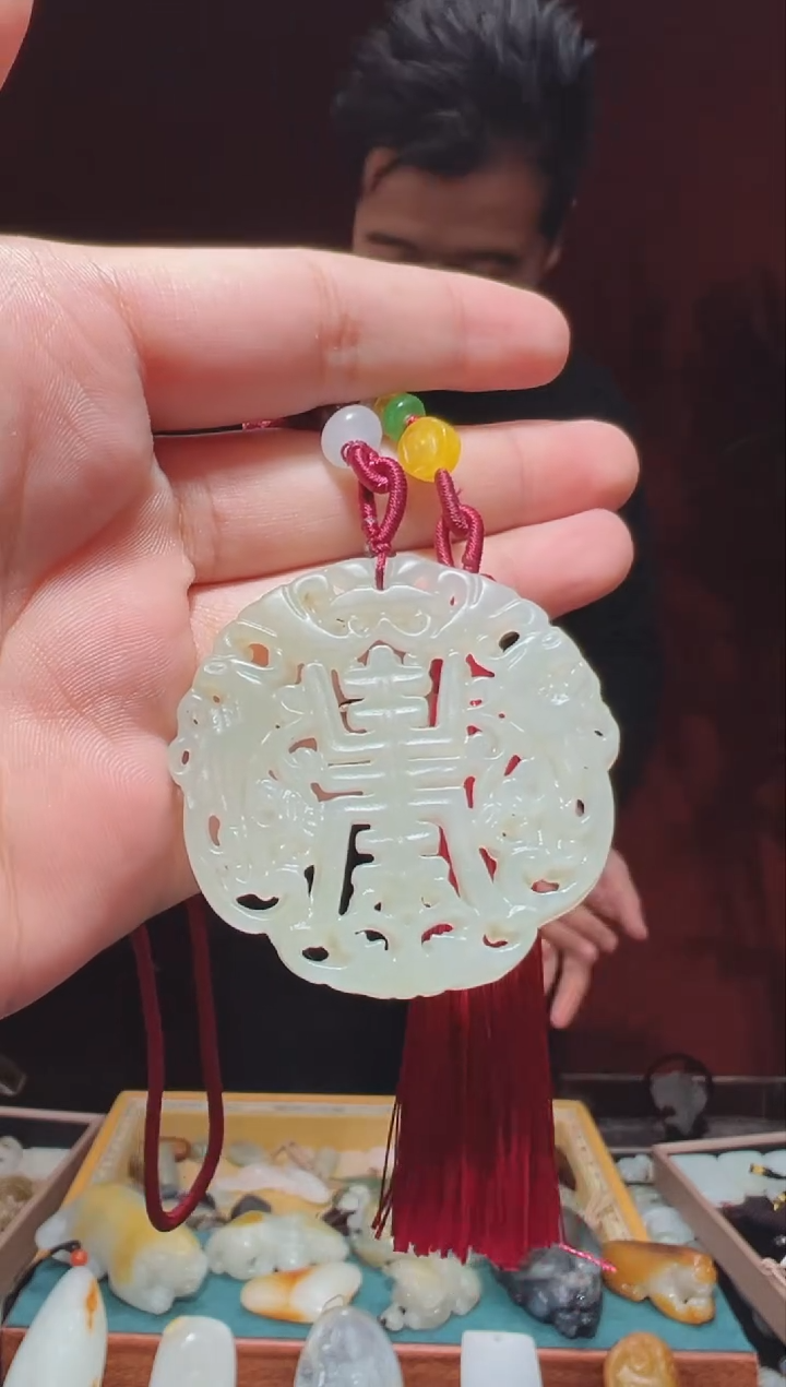 【闪购商品】和田玉吊坠(不含链)未镶嵌1
