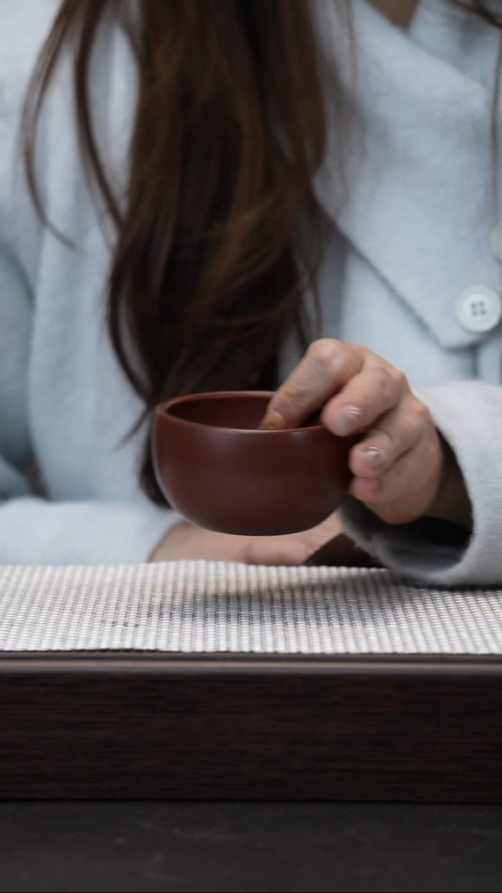 【闪购商品】紫砂茶壶宜兴紫砂杯 紫泥100cc