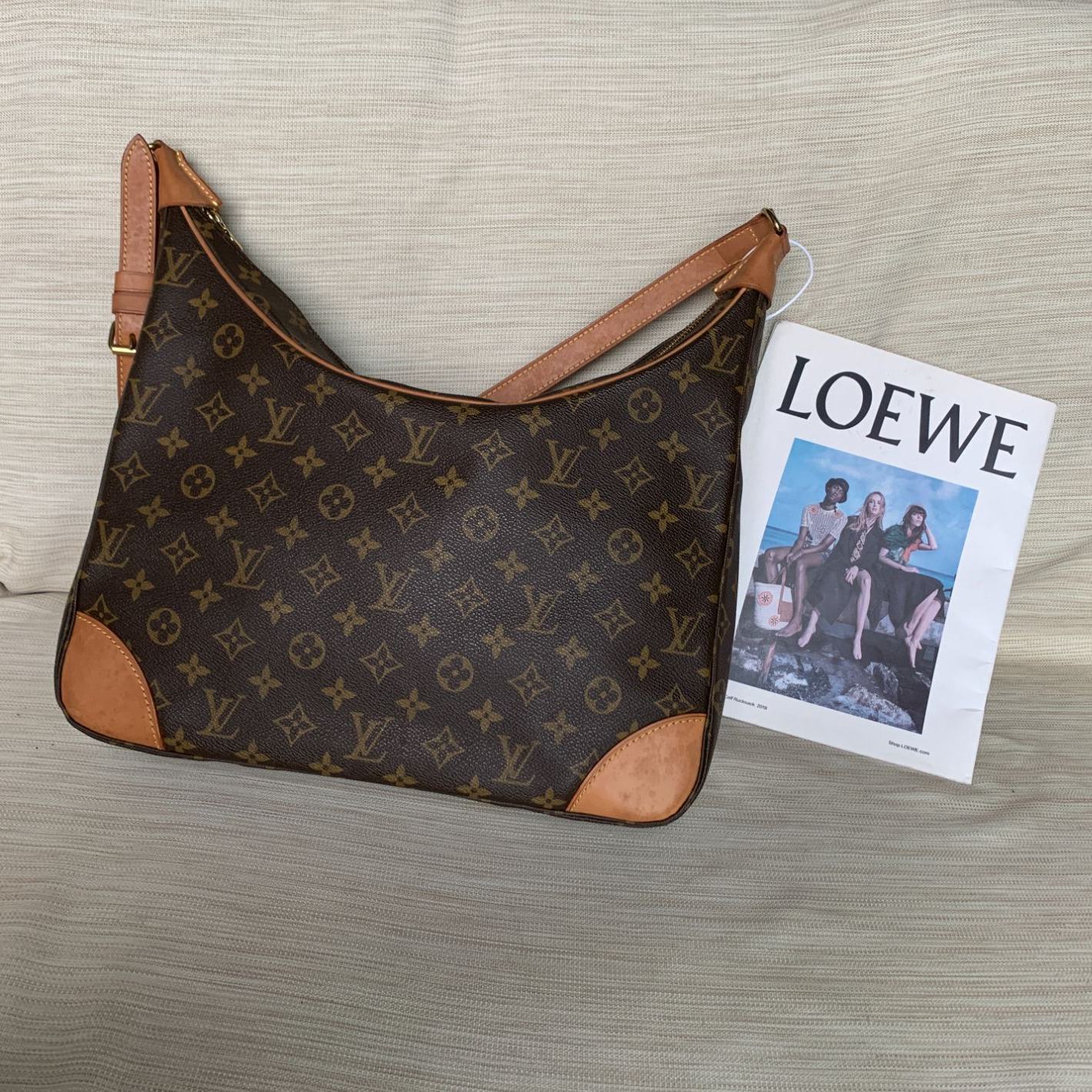 95新 LouisVuitton/路易威登 老花牛角包/JJ10204105/4105