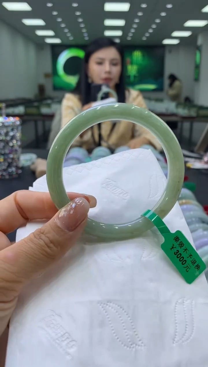 未镶嵌手镯翡翠00004482