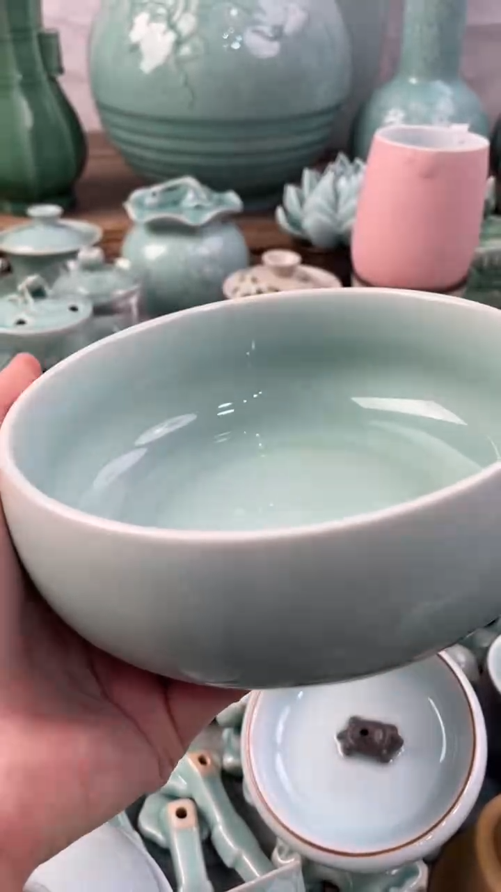 【闪购商品】特价福利 微瑕 慧仙青瓷