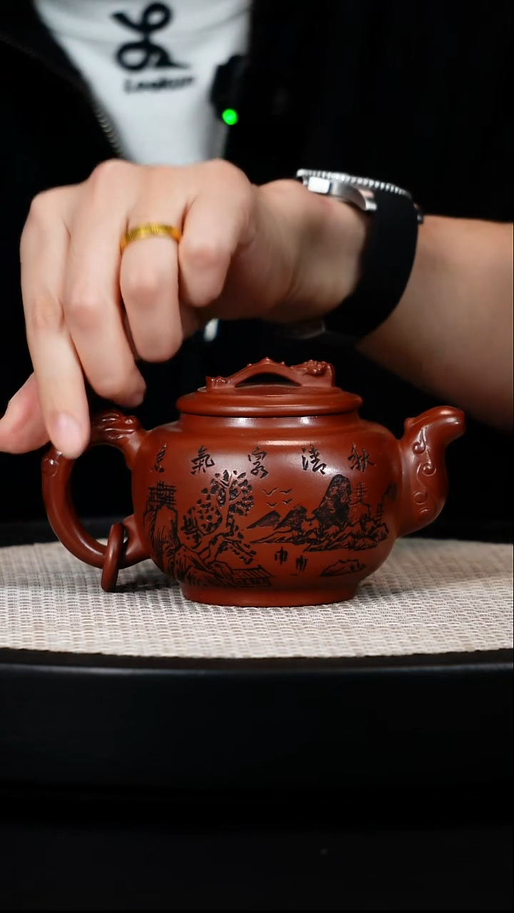 紫砂茶宠F高端紫砂壶