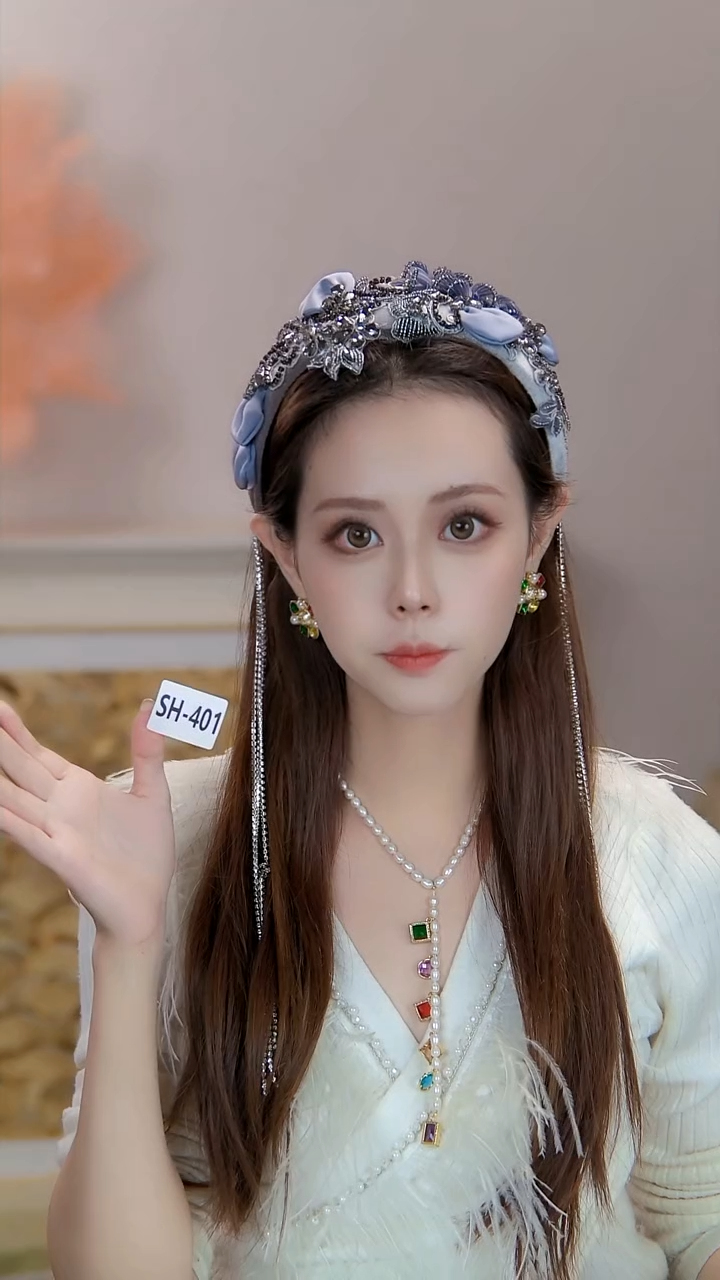 锌合金布艺日常百搭通勤款 SH-401