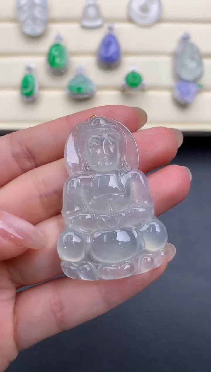 【闪购商品】翡翠颈饰未镶嵌Q671    