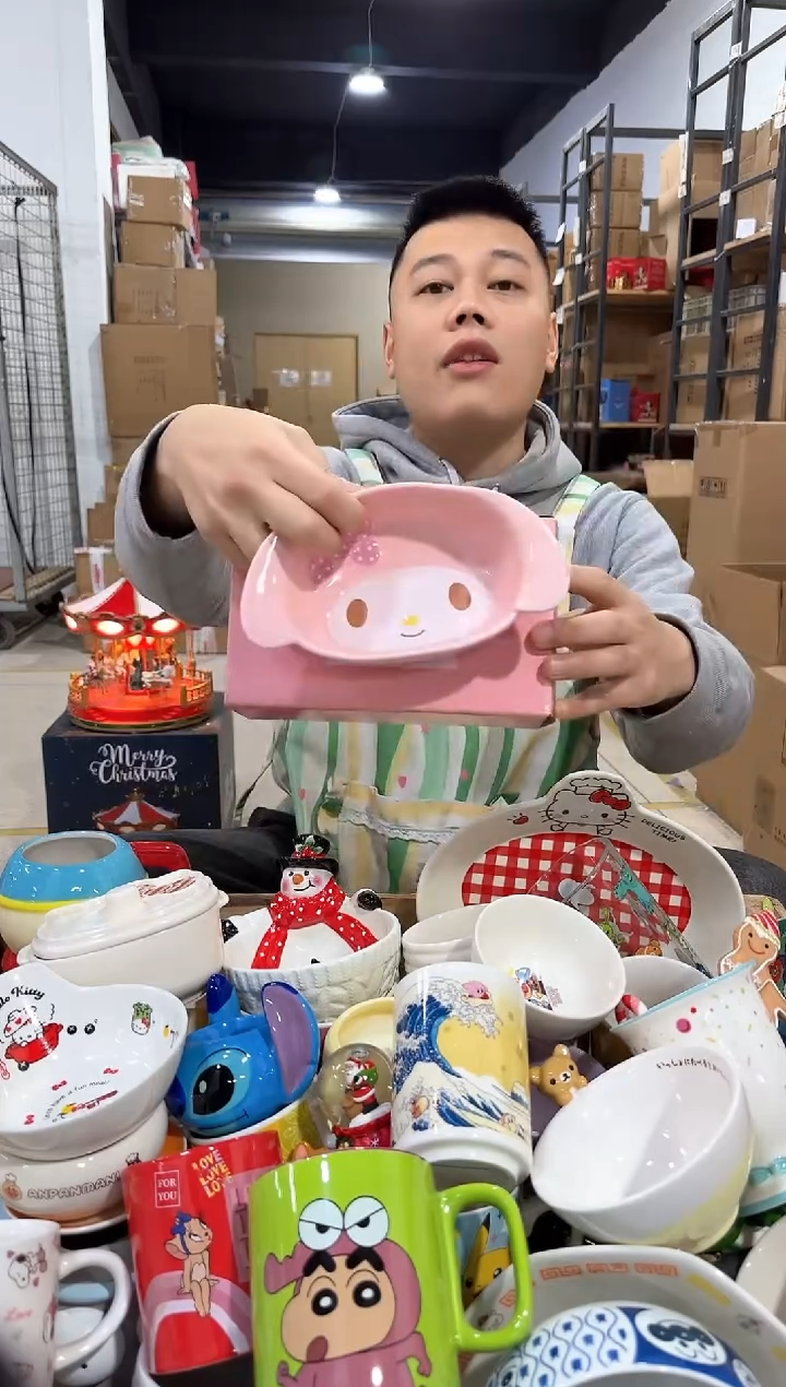 瓷片小号原盒美乐蒂深碗