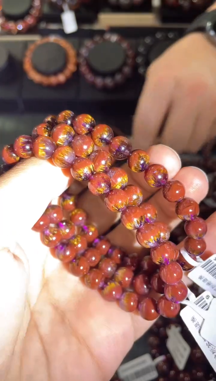 【闪购商品】水晶手链未镶嵌极光单圈A8（多样性发其一）