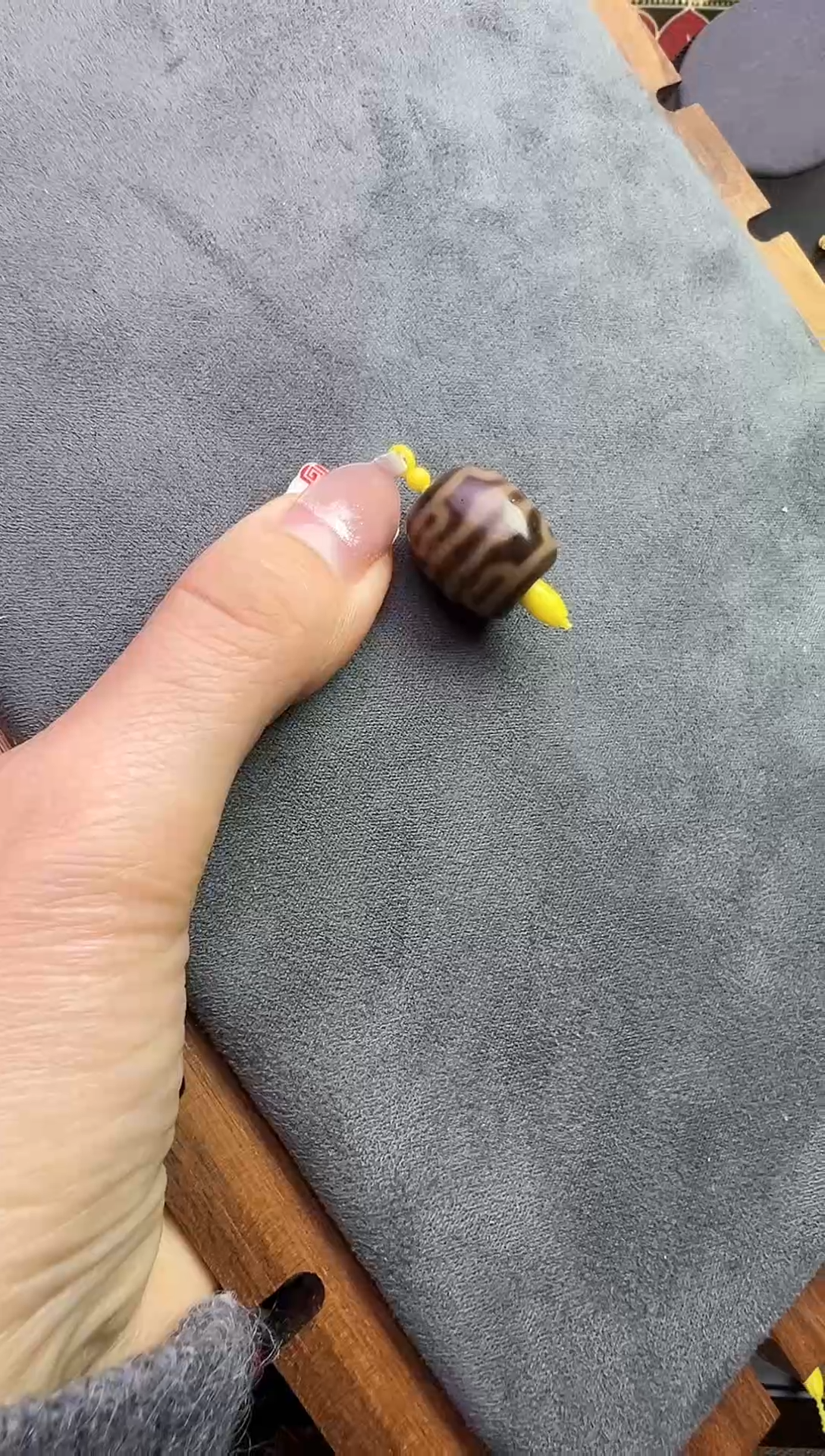 【闪购商品】玛瑙/玉髓颈饰未镶嵌六瓣莲花