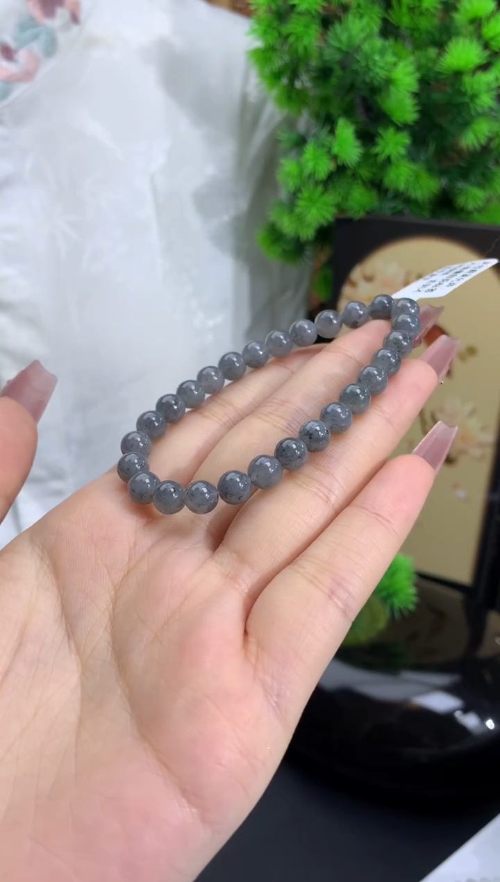 【闪购商品】未镶嵌翡翠手链卡6.4mm