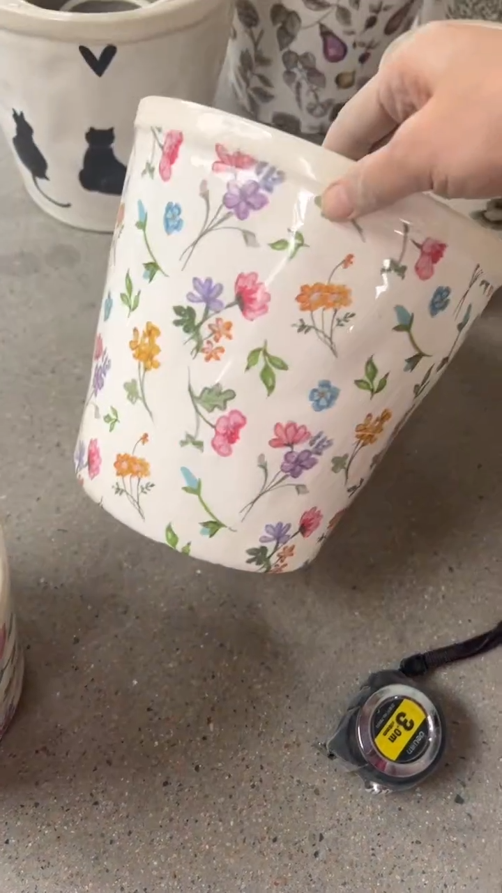 【闪购商品】陶瓷花盆20CM内口19CM