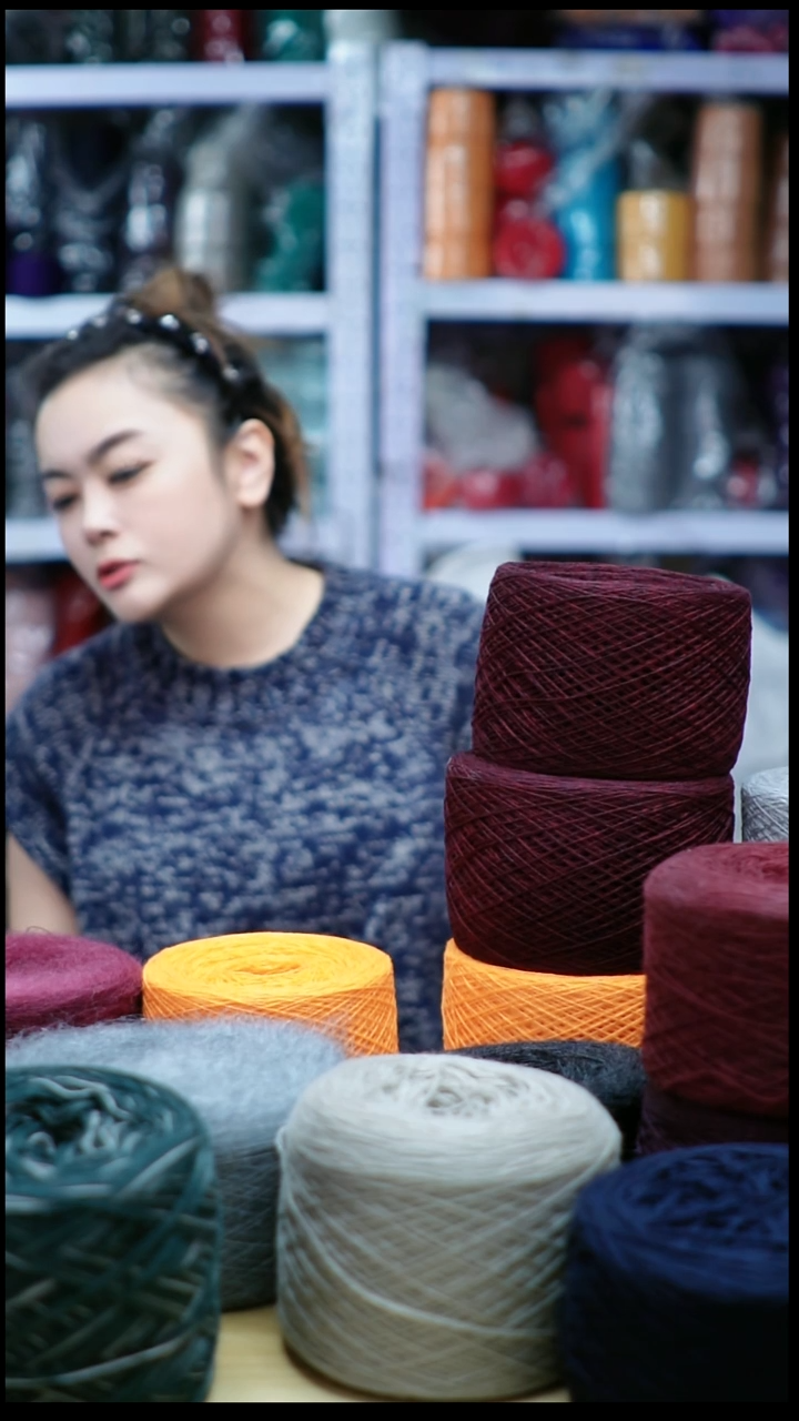 羊毛欢姐手编线D375