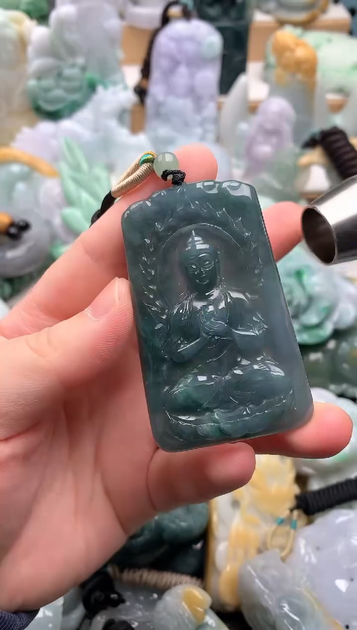 吊坠(不含链)未镶嵌翡翠1