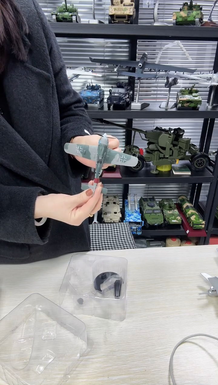 FW190合金飞机模型