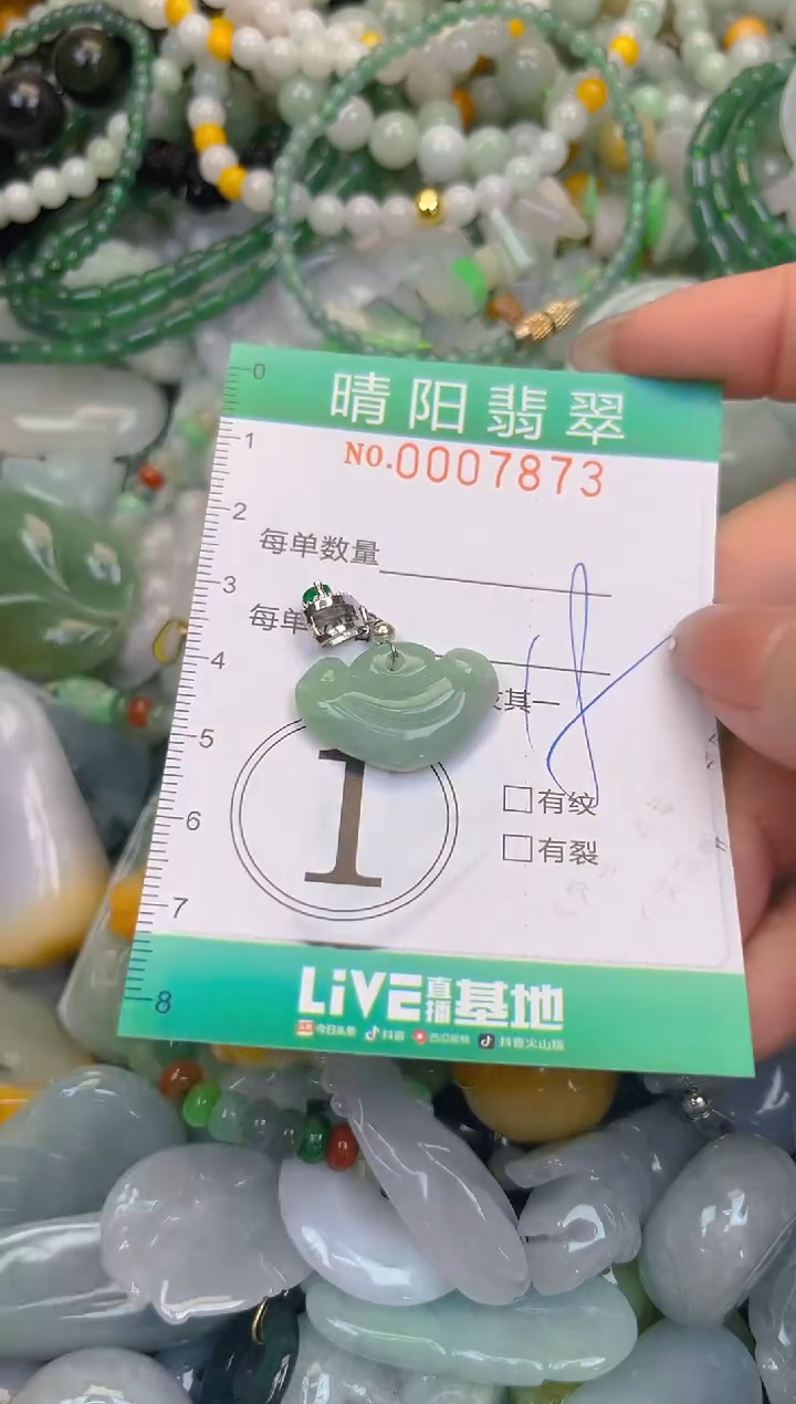 颈饰未镶嵌翡翠闪购0007873