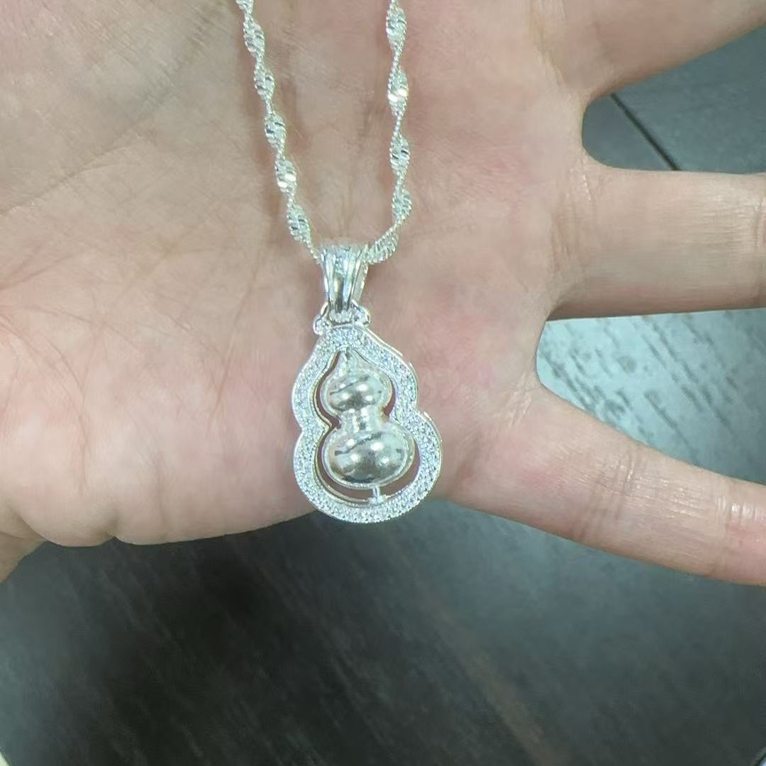 【高级感轻奢】葫芦项链小众设计感吊坠锁骨链 通勤约会百搭饰品