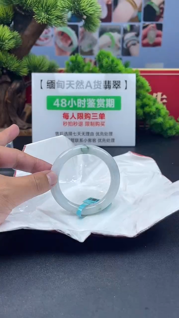 【闪购商品】翡翠未镶嵌手镯手镯9