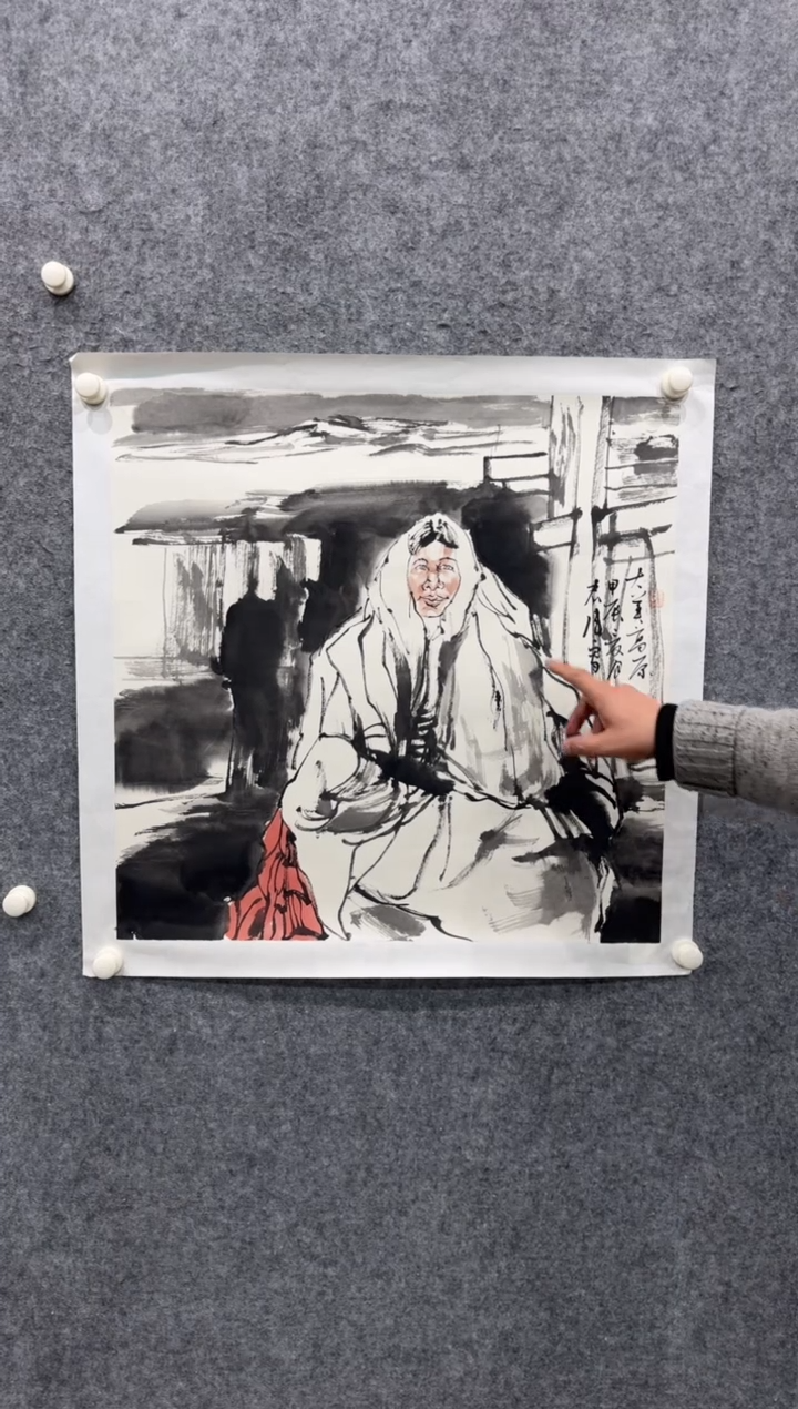 【闪购商品】国画pmw不二轩旗舰店国画LHW16