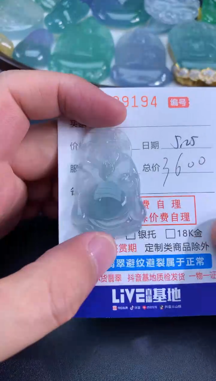 翡翠未镶嵌颈饰天然A货翡翠