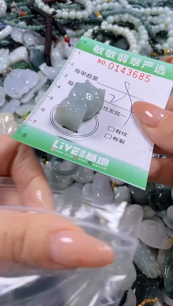 【闪购商品】翡翠未镶嵌颈饰闪购0143685