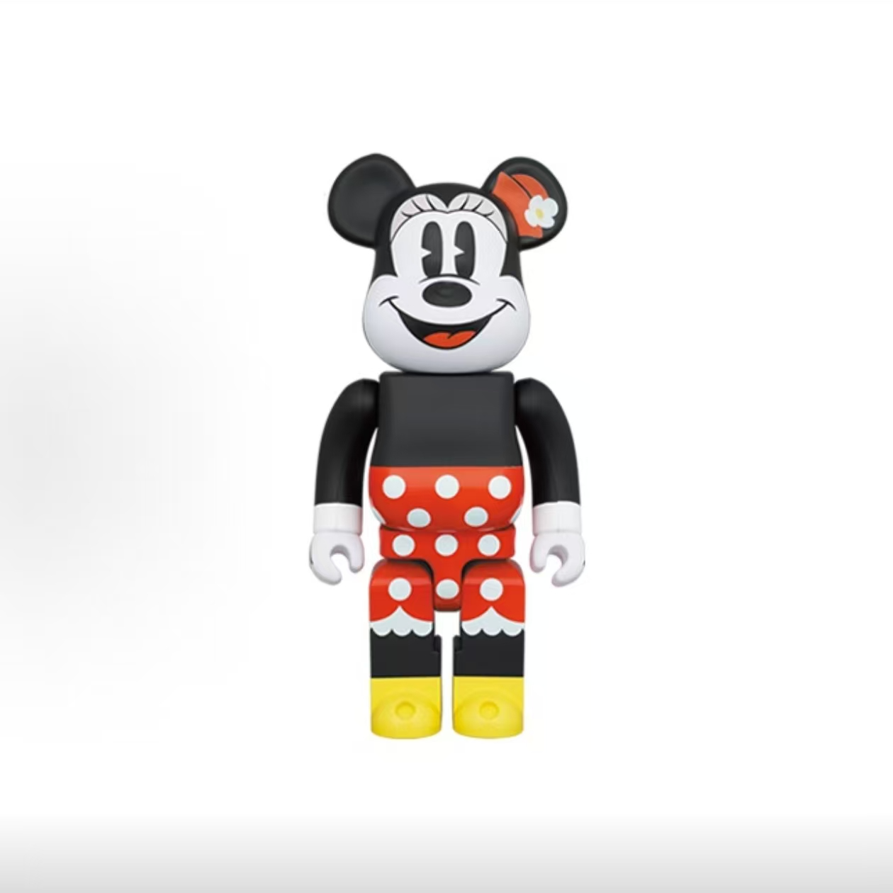 【山】bearbrick 积木熊 彩色米妮 1000%