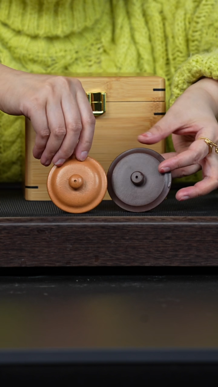 【闪购商品】紫砂茶壶老宕口黄金段掇只+土谷紫泥仲芳周盘